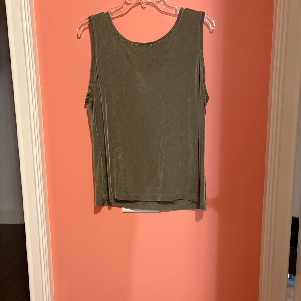 Chico's Forest Green Tank Top